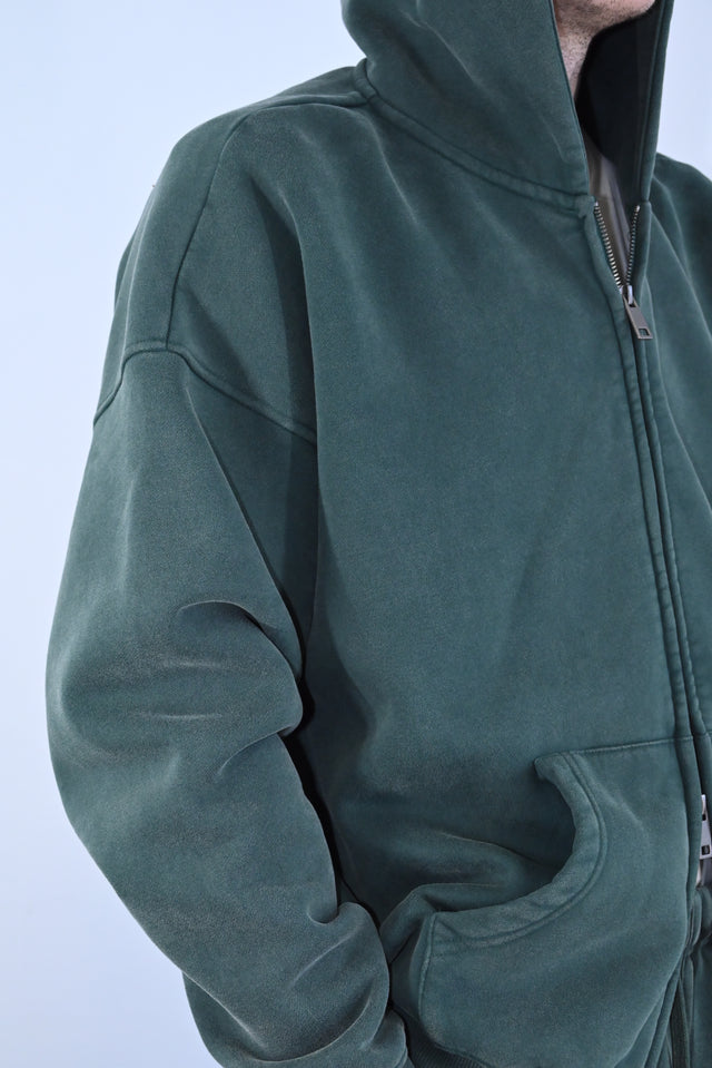 ZY LIMITED Dark Green SET (ULTRA OVERSIZE) no logo