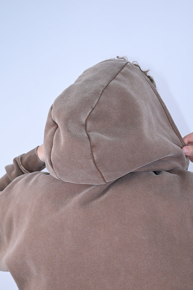 ZY LIMITED Brown SET (ULTRA OVERSIZE) no logo