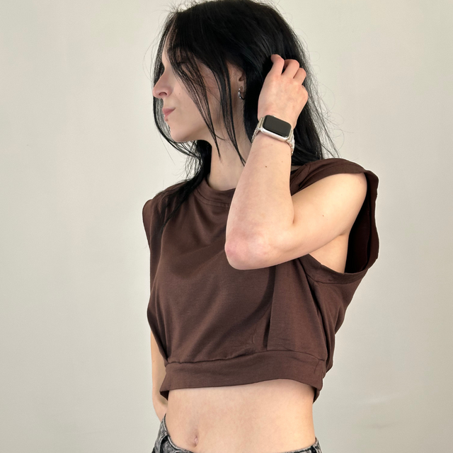 ZY T-Krekls Chocolate Brown Nr.2