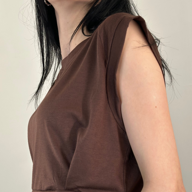 ZY T-Krekls Chocolate Brown Nr.2