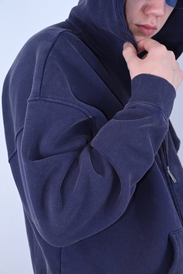 ZY LIMITED Navy Blue SET (ULTRA OVERSIZE) no logo