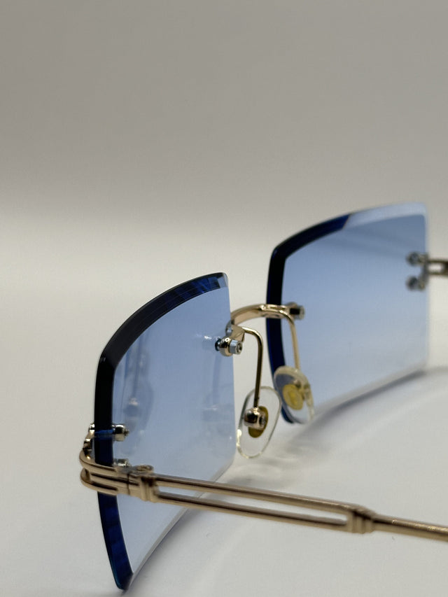 ZY BOSS GLASSES Blue/Gold NR.2