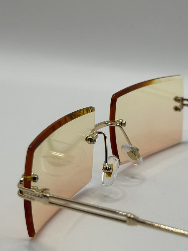 ZY BOSS GLASSES Gradient Gold NR.2