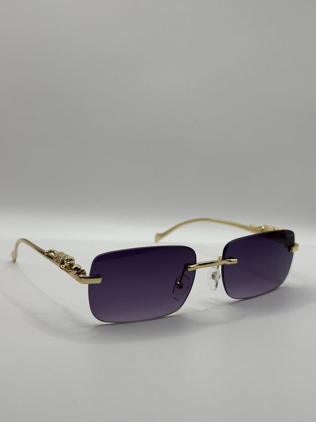 ZY BOSS GLASSES Purple/Gold NR.1