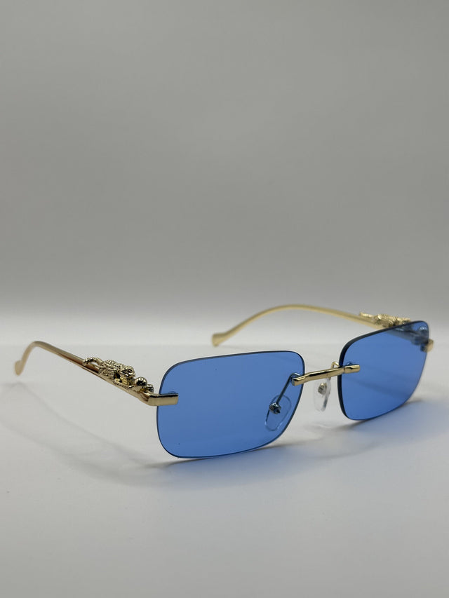 ZY BOSS GLASSES Gold/Blue NR.1
