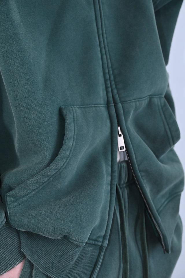 ZY LIMITED Dark Green SET (ULTRA OVERSIZE) no logo