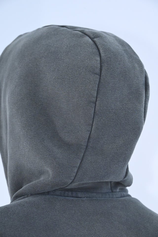 ZY LIMITED Dark Gray SET (ULTRA OVERSIZE) no logo