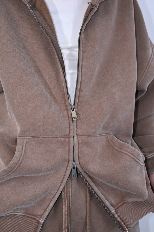 ZY LIMITED Brown SET (ULTRA OVERSIZE) no logo