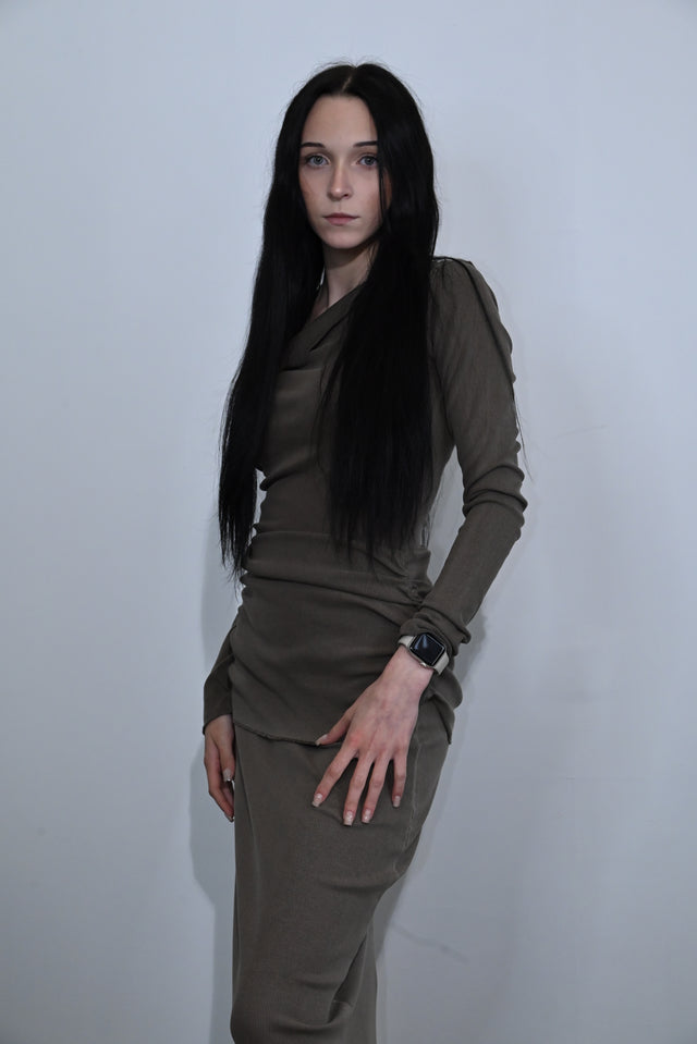 ZY Kleitas komplekts Brown