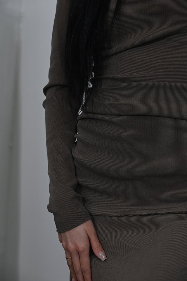 ZY Kleitas komplekts Brown
