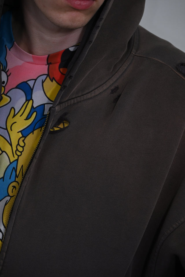 GETZYAGA HOODIE DARK GRAY