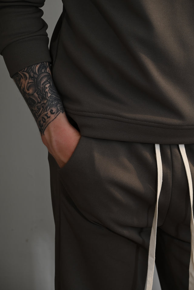 ZY Unisex elpojošs vasaras komplekts, pusnakts brūnā krāsā