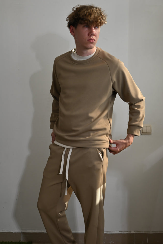 ZY Unisex elpojošs vasaras komplekts, haki krāsā