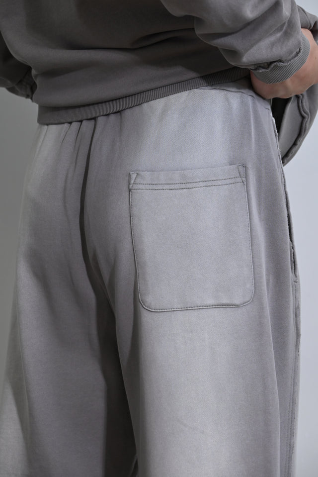 ZY Unisex ekskluzīvs vasaras komplekts dizaina izbalējušajā stilā, gaiši pelēkā krāsā