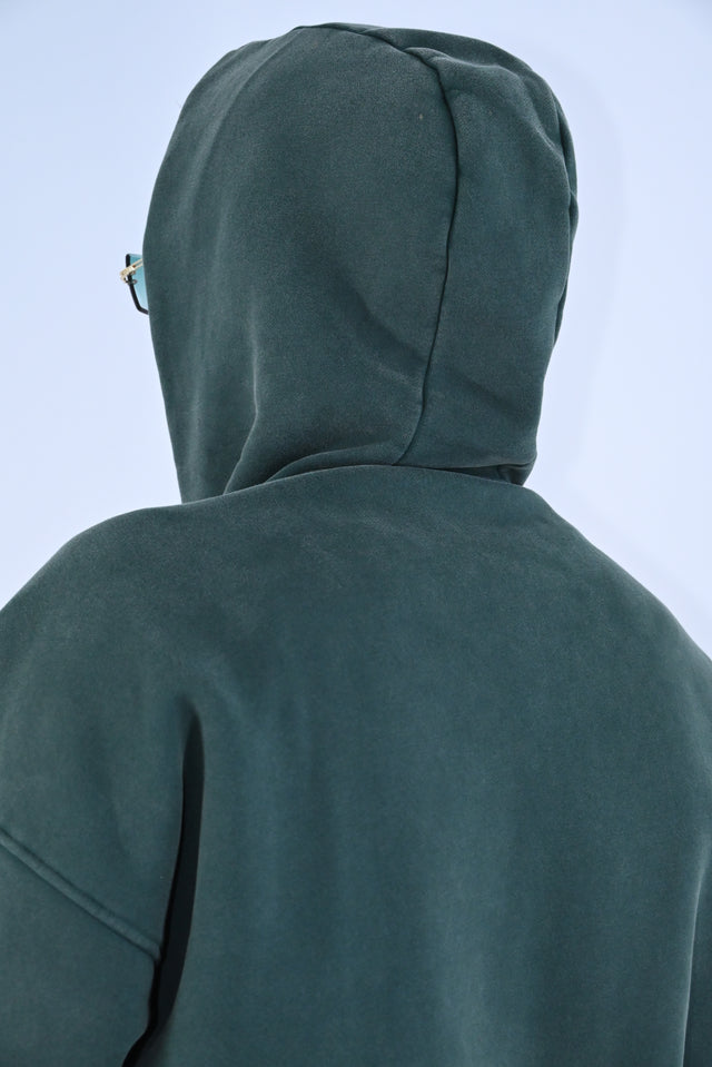 ZY LIMITED Dark Green SET (ULTRA OVERSIZE) no logo