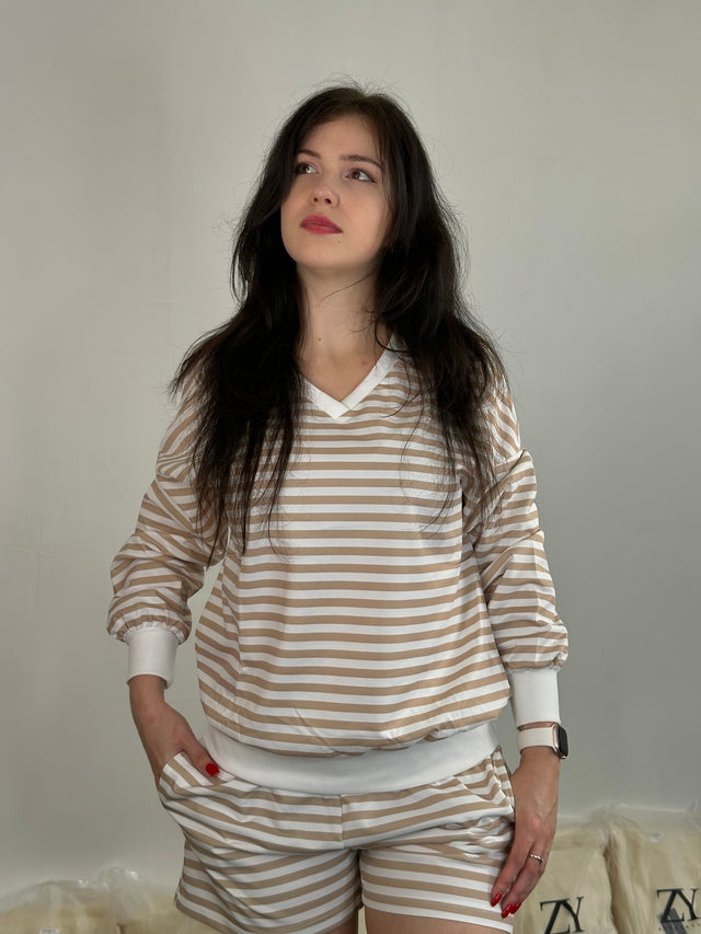 ZY Ikdienas kostīms White/Gold Nr.6