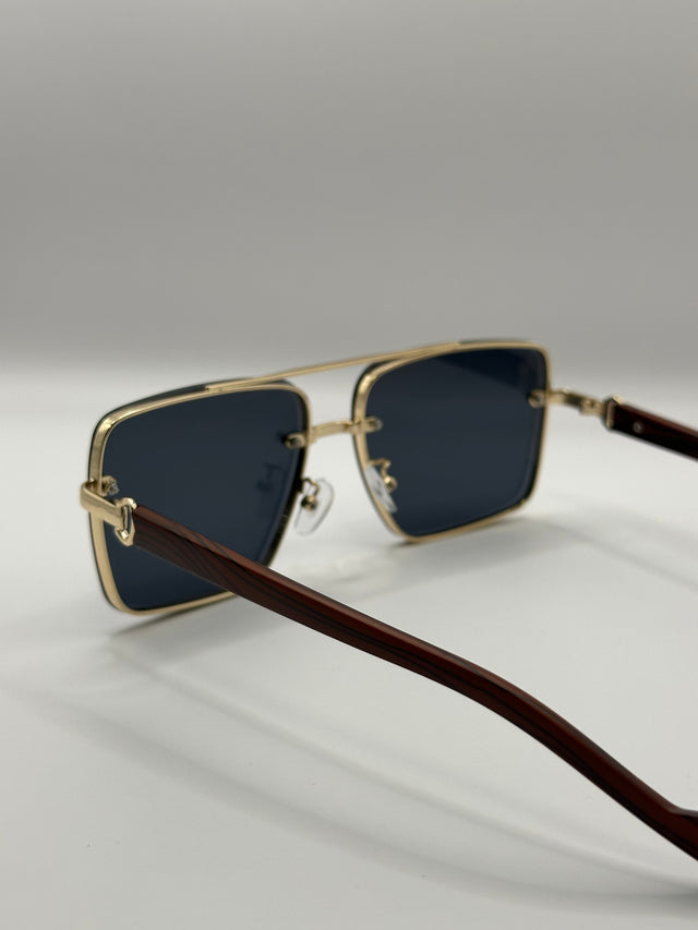 ZY WOOD GRADIENT GOLDEN BLACK