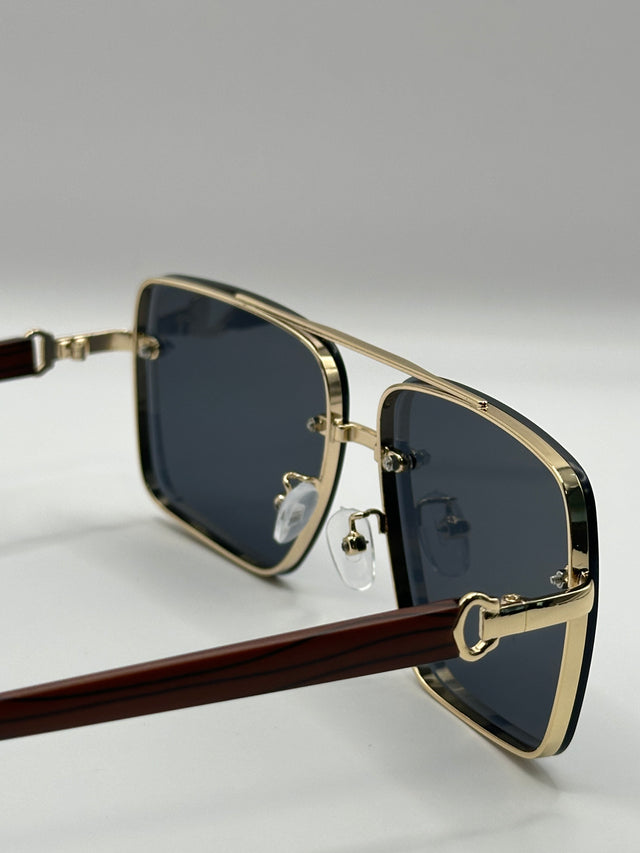 ZY WOOD GRADIENT GOLDEN BLACK