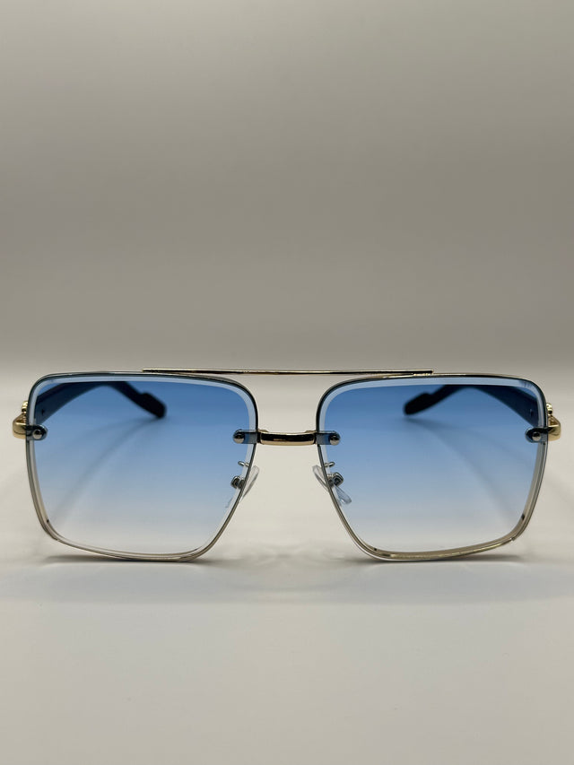 ZY WOOD GRADIENT GOLDEN GRADIENT BLUE