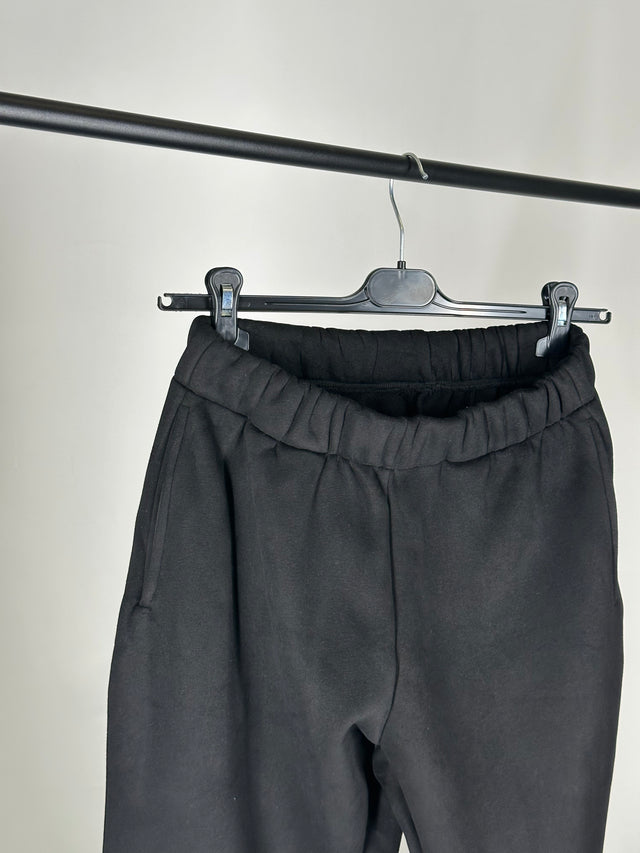 Брюки из чесаного хлопка ZY BOSS, черные