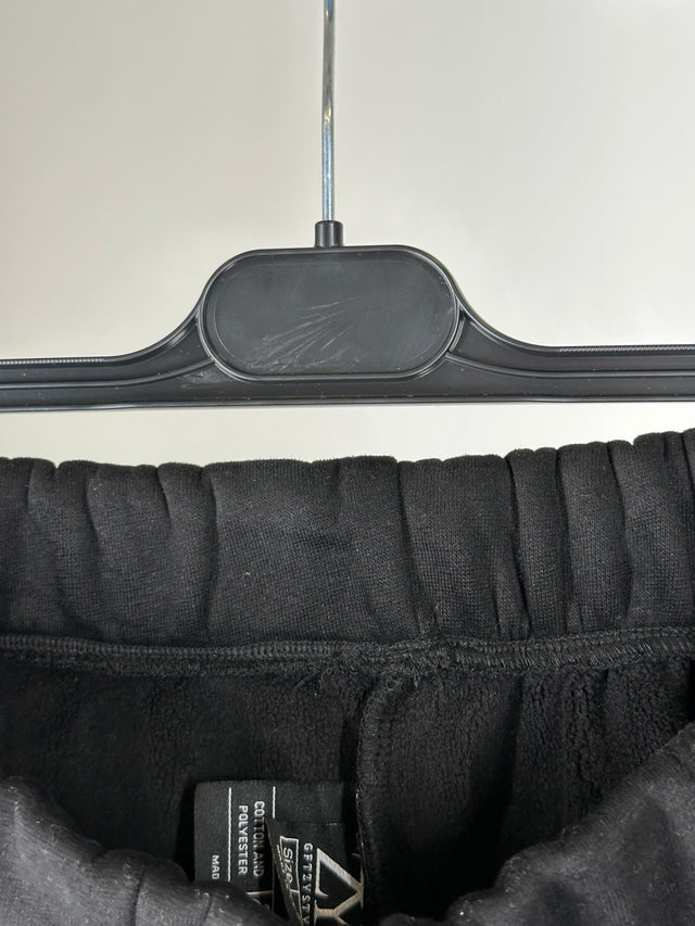 ZY BOSS kārstas kokvīlnas bikses Black