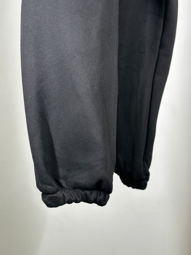 ZY BOSS kārstas kokvīlnas bikses Black