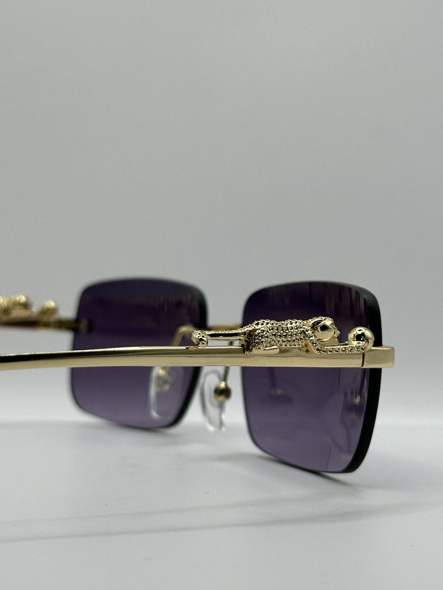 ZY BOSS GLASSES Purple/Gold NR.1