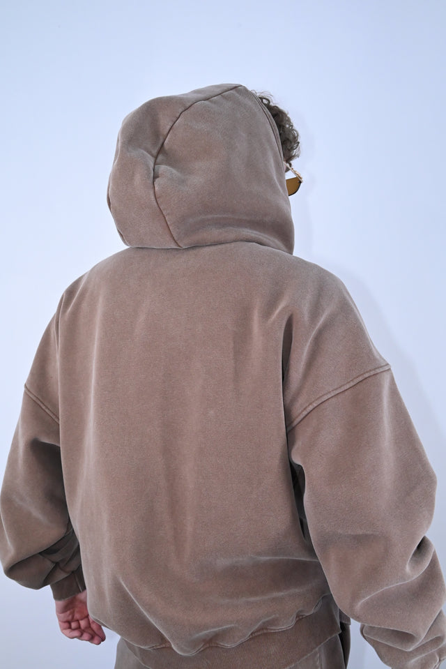 ZY LIMITED Brown SET (ULTRA OVERSIZE) no logo