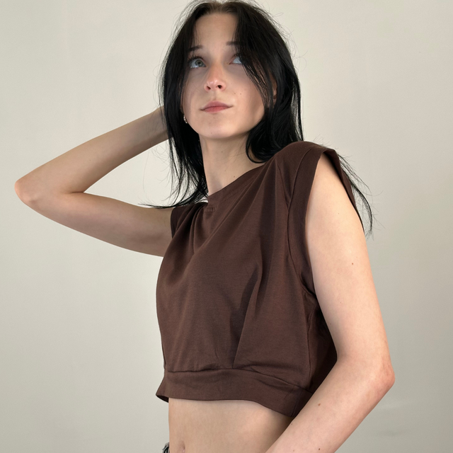 ZY T-Krekls Chocolate Brown Nr.2