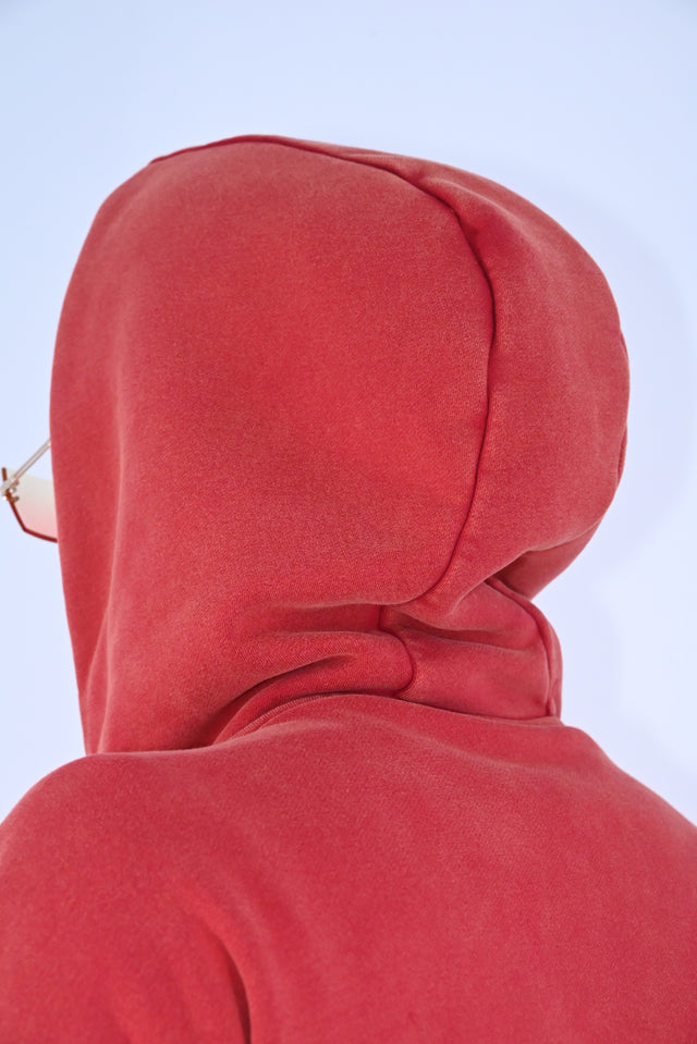 ZY LIMITED Red SET (ULTRA OVERSIZE) no logo