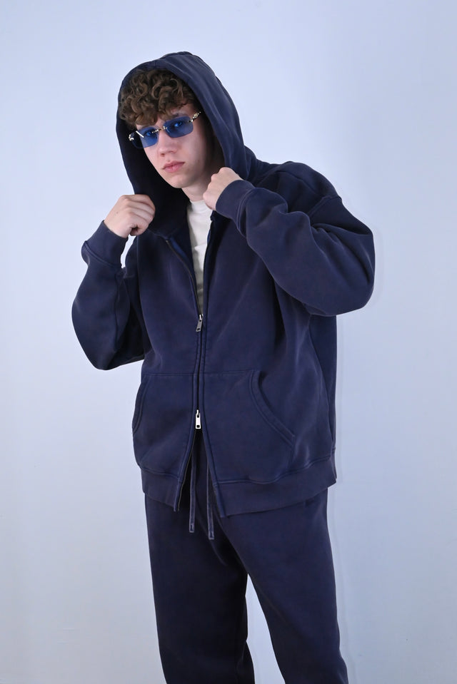 ZY LIMITED Navy Blue SET (ULTRA OVERSIZE) no logo