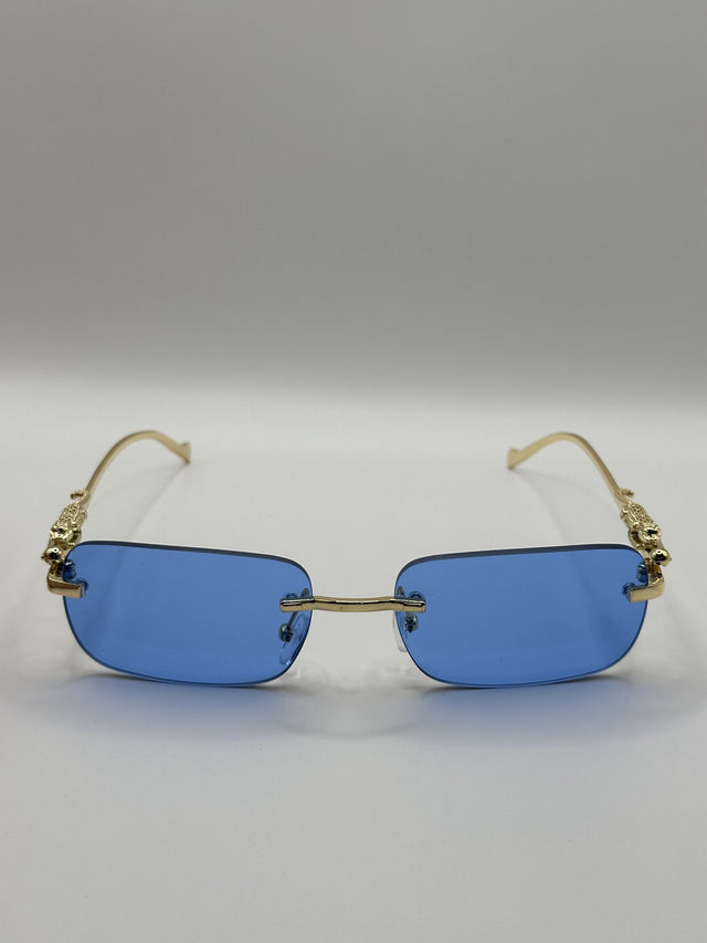 ZY BOSS GLASSES Gold/Blue NR.1