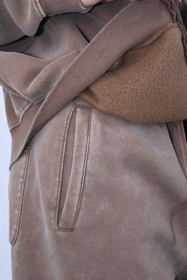 ZY LIMITED Brown SET (ULTRA OVERSIZE) no logo