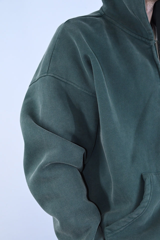 ZY LIMITED Dark Green SET (ULTRA OVERSIZE) no logo