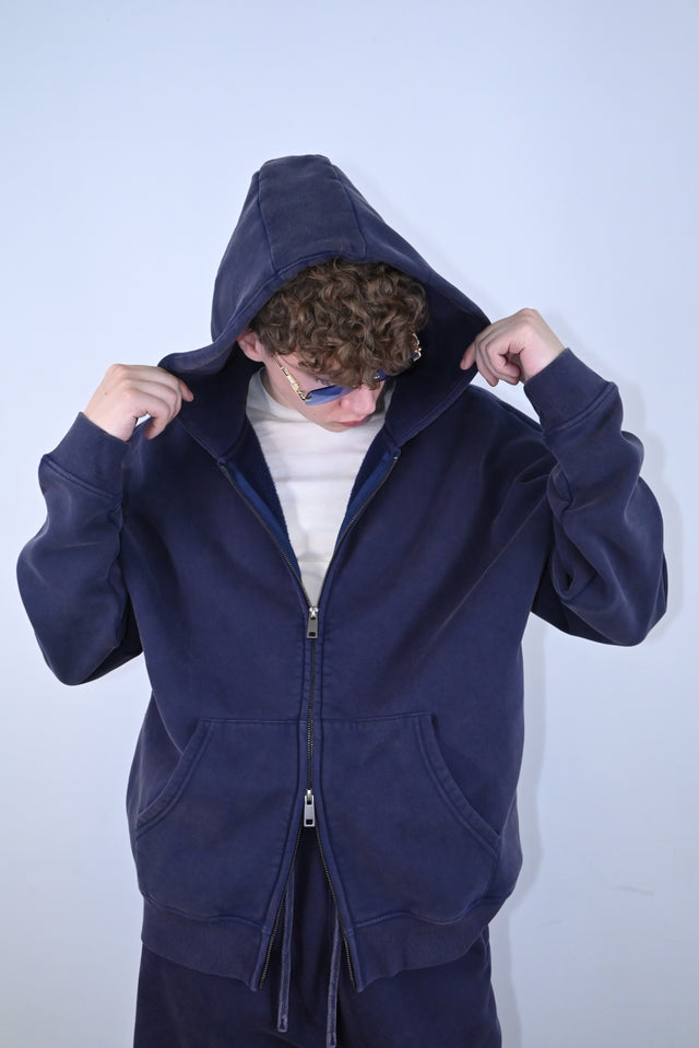 ZY LIMITED Navy Blue SET (ULTRA OVERSIZE) no logo