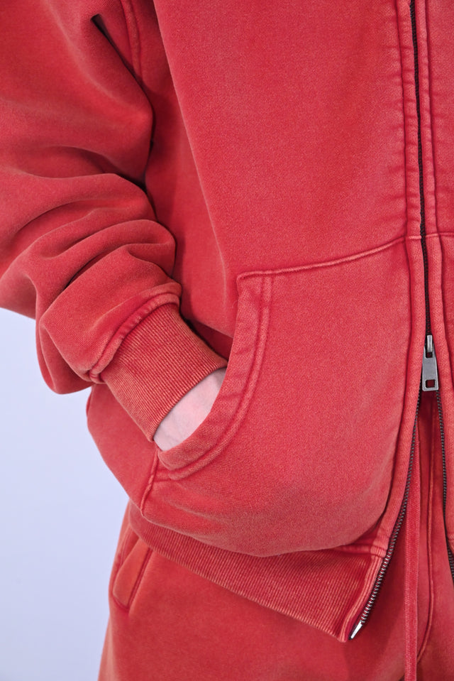 ZY LIMITED Red SET (ULTRA OVERSIZE) no logo