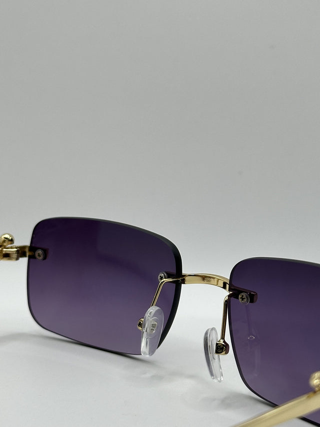 ZY BOSS GLASSES Purple/Gold NR.1
