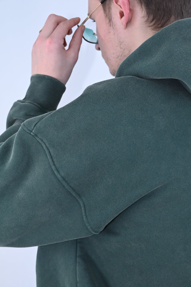 ZY LIMITED Dark Green SET (ULTRA OVERSIZE) no logo