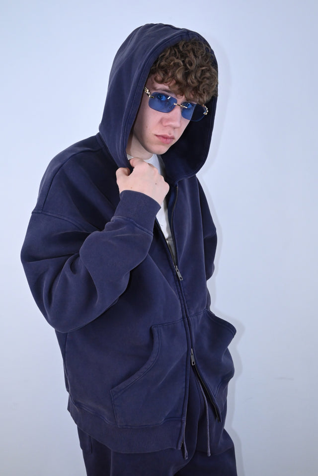 ZY LIMITED Navy Blue SET (ULTRA OVERSIZE) no logo