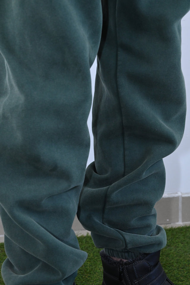 ZY LIMITED Dark Green SET (ULTRA OVERSIZE) no logo