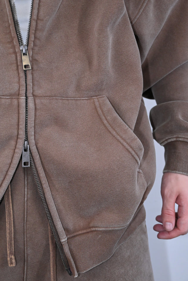 ZY LIMITED Brown SET (ULTRA OVERSIZE) no logo