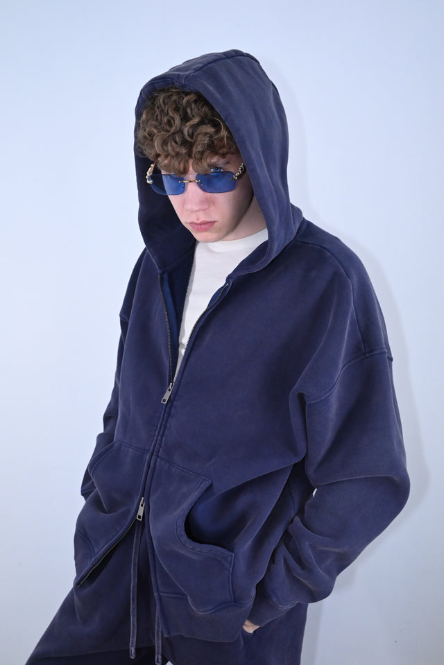 ZY LIMITED Navy Blue SET (ULTRA OVERSIZE) no logo