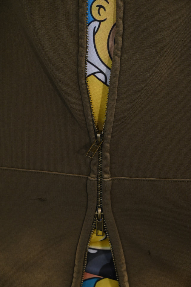 GETZYAGA HOODIE BROWN-GREEN