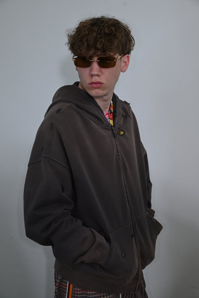 GETZYAGA HOODIE DARK GRAY