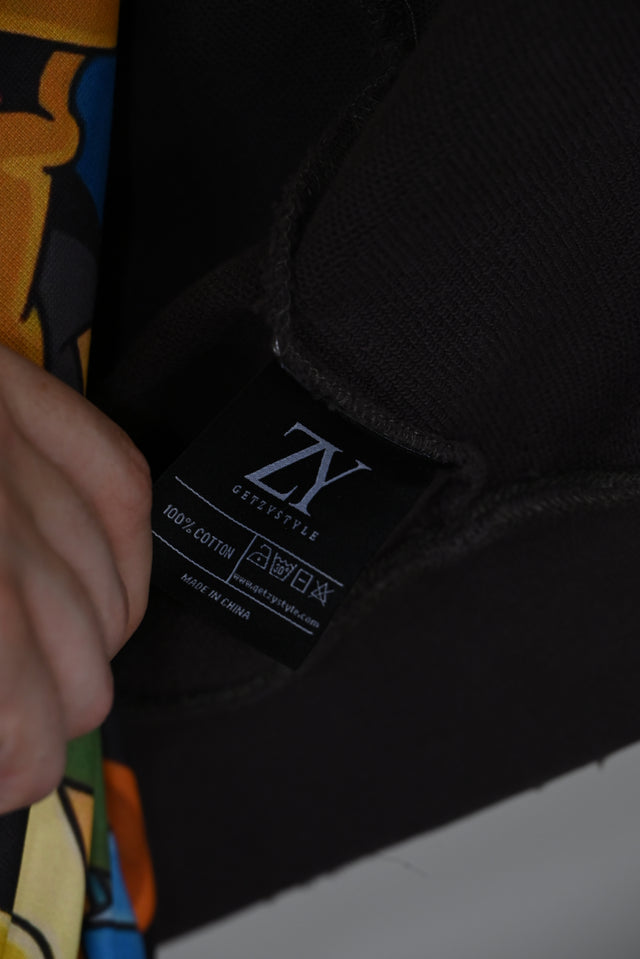 GETZYAGA HOODIE DARK GRAY