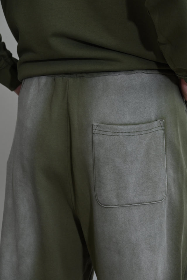 ZY Unisex ekskluzīvs vasaras komplekts dizaina izbalējušajā stilā, zaļā krāsā