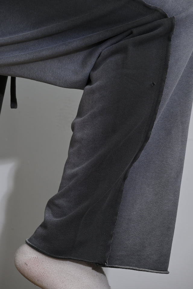 ZY Unisex ekskluzīvs vasaras komplekts dizaina izbalējušajā stilā, pusnakts pelēkā krāsā