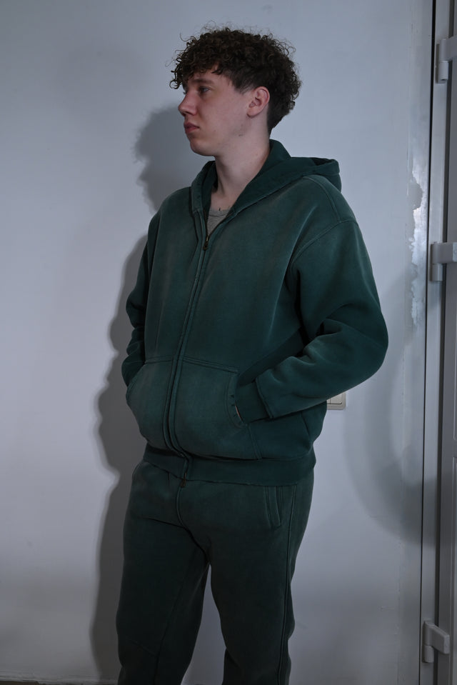 ZY Премиум осенне-зимний комплект 400 г/м², эксклюзивный темно-зеленый