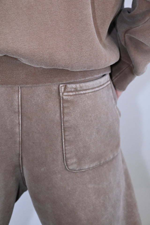 ZY LIMITED Brown SET (ULTRA OVERSIZE) no logo