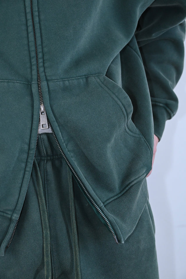 ZY LIMITED Dark Green SET (ULTRA OVERSIZE) no logo